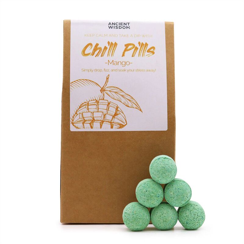 Afbeelding laden in galerijviewer, Korte houdbaarheid- mango bad fizz chill pill giftbox
