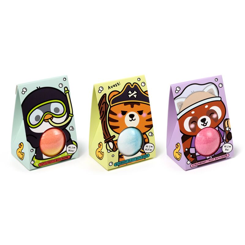 Afbeelding laden in galerijviewer, Bruisbal gift box - adoramals wilde dieren
