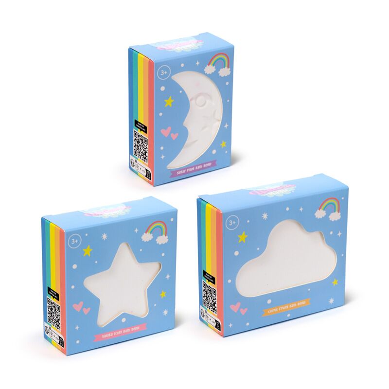 Afbeelding laden in galerijviewer, Unicorn magic regenboog drijvende bruisbal
