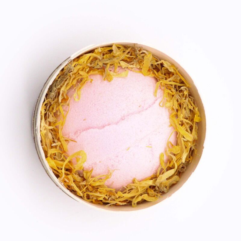 Afbeelding laden in galerijviewer, Frankincense rozen himalaya-zout botanicals bruisbal cadeauset

