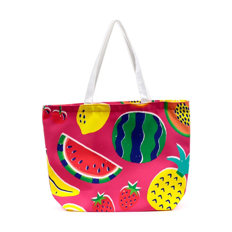 Afbeelding laden in galerijviewer, Zomerfruit strandtas
