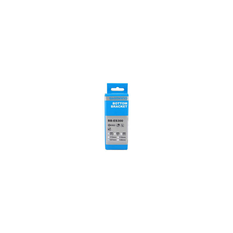 Afbeelding laden in galerijviewer, Shimano es300 trapas 121 spline deore ebbes300b21
