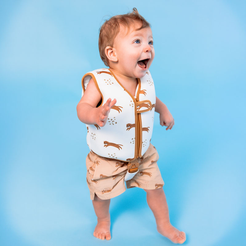 Afbeelding laden in galerijviewer, Roamer | beige zwemvest 1-2 jaar
