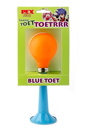 Afbeelding laden in galerijviewer, Buzaglo pexkids blue toet recht staal oranje bol
