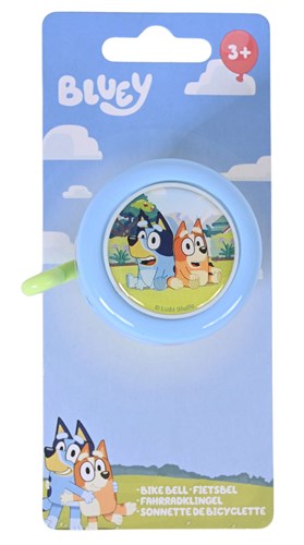 Bluey fietsbel - jongens - blauw