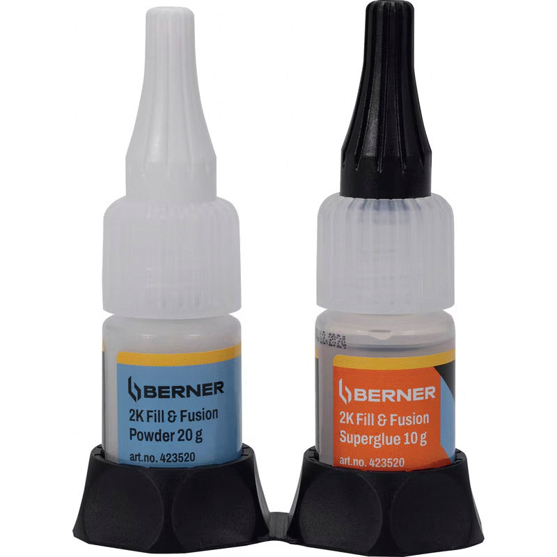 Afbeelding laden in galerijviewer, Cema berner 2-componentenlijm superglue 2k fill fusion 10g
