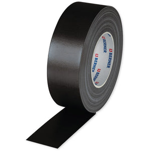 Cema berner textieltape rol 50m x 50mm zwart