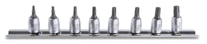 Beta dopsleutel set 1 4 torx 8-delig