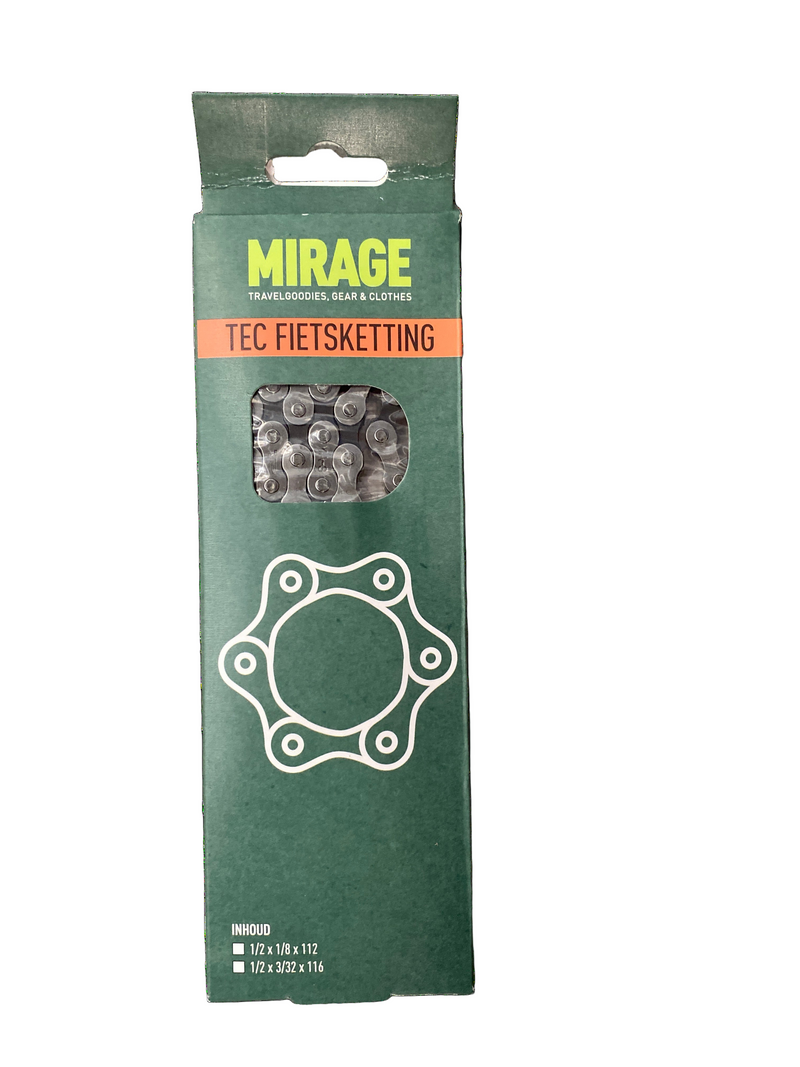 Afbeelding laden in galerijviewer, Buzaglo mirage fietsketting tec �-? 1v 112l staal zilver
