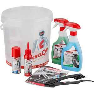 Cyclon Bike Care kit met All Weather Lube