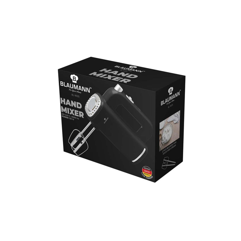 Afbeelding laden in galerijviewer, Blaumann black silver handmixer

