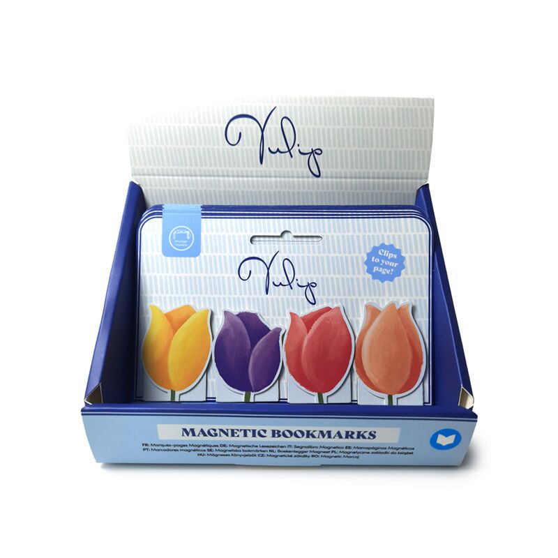 Afbeelding laden in galerijviewer, Tulpen magnetische boekenlegger set
