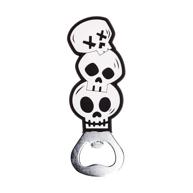 Afbeelding laden in galerijviewer, Spooky schedels pvc flesopener
