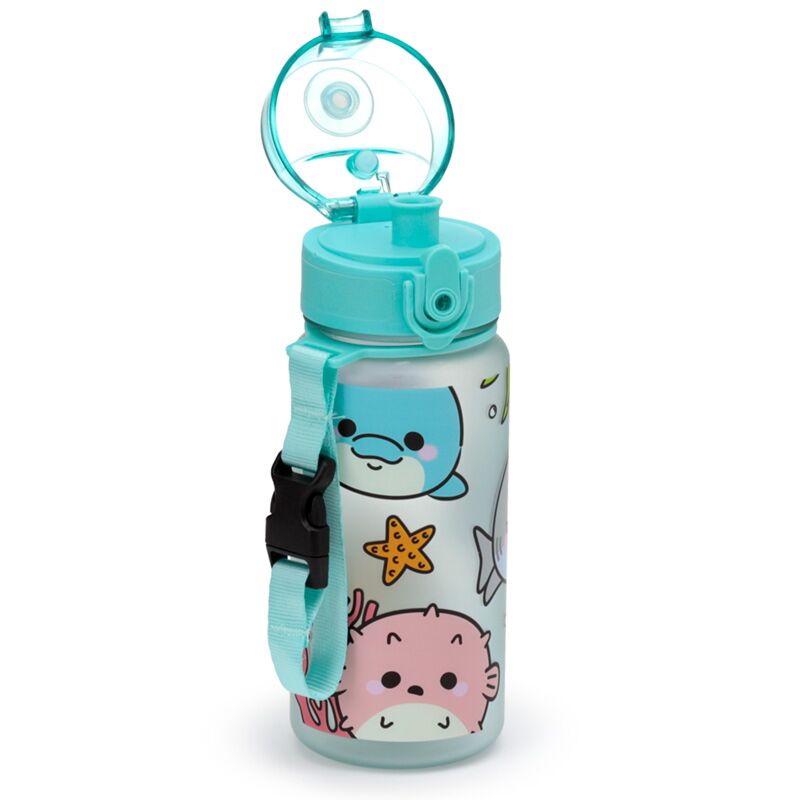 Afbeelding laden in galerijviewer, Adoramals zeeleven pop top 350ml ecozen kinder drinkfles
