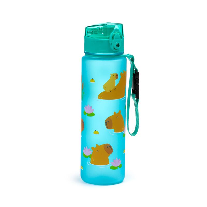 Afbeelding laden in galerijviewer, Capybara pop top 600ml ecozen drinkfles
