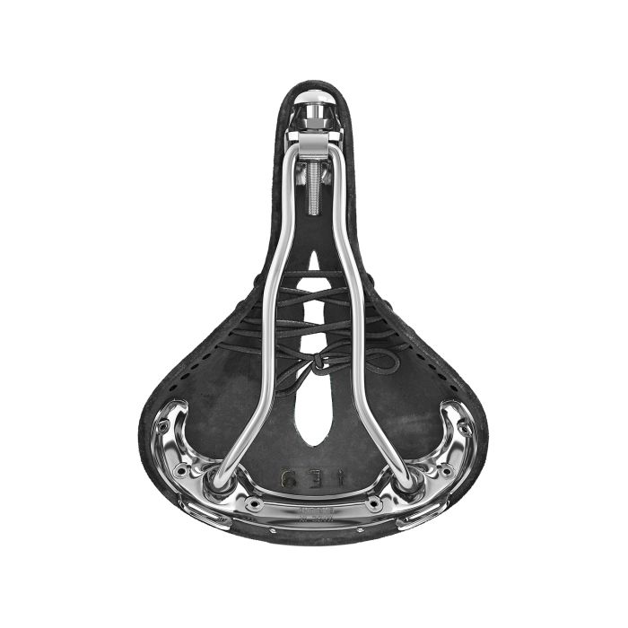 Afbeelding laden in galerijviewer, Brooks b17 short carved - black
