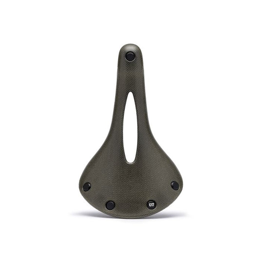 Brooks cambium c17 carved - mud green