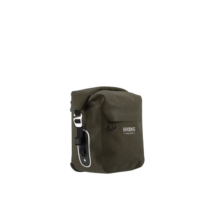 Afbeelding laden in galerijviewer, Brooks scape pannier - small (10-13l) - mud green
