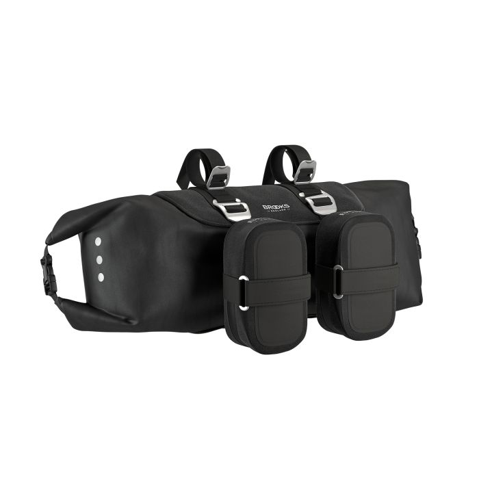 Afbeelding laden in galerijviewer, Brooks scape handlebar roll (10-12l) - black
