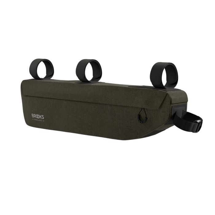 Afbeelding laden in galerijviewer, Brooks scape frame bag large (3,5l) - mud green
