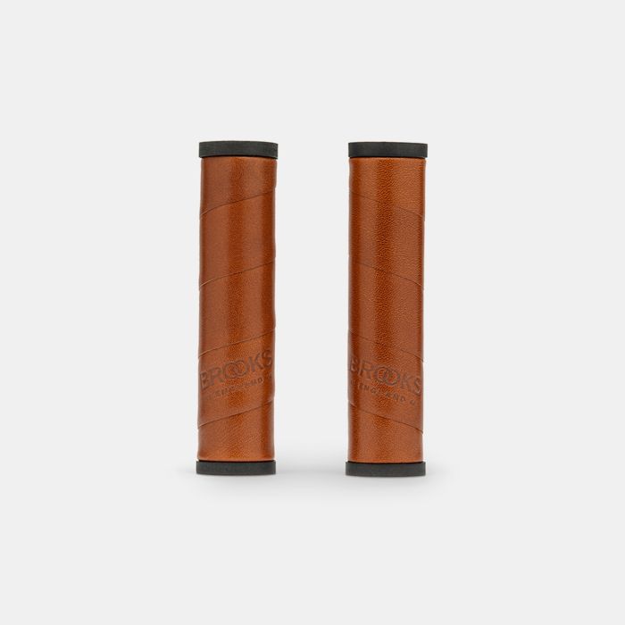 Afbeelding laden in galerijviewer, Brooks willow leather grip (130+130mm) - honey
