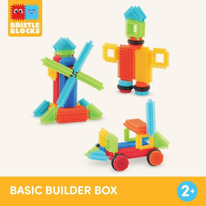 Afbeelding laden in galerijviewer, Bristle blocks in doos 36 delig
