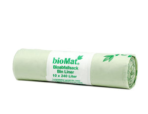 Biomat composteerbare container zakken 240l - 10 st.
