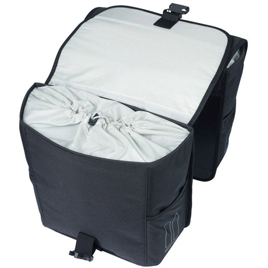 Basil b.v. tas basil go dubbel | zwart 32l