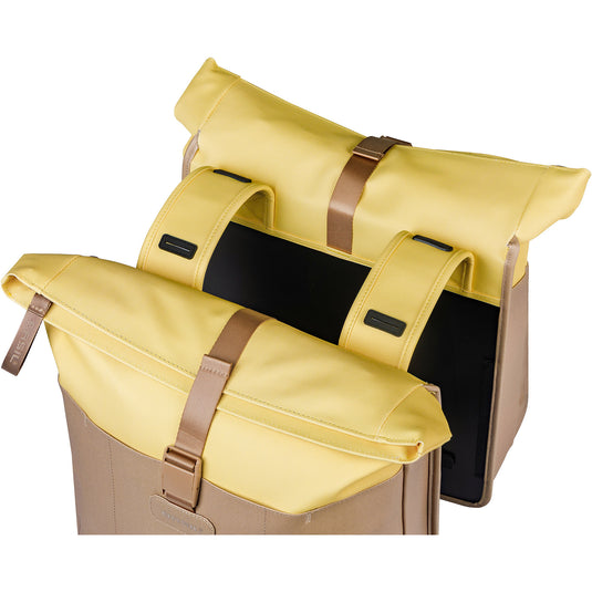 Basil b.v. tas basil vive dubbel zand geel | 35l