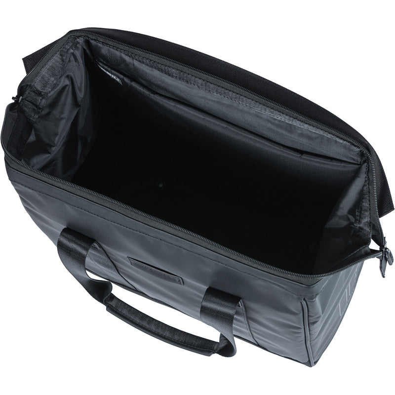 Afbeelding laden in galerijviewer, Basil fietsshopper grand tarpaulin mik 23l 12 x 34 x 35 cm - zwart
