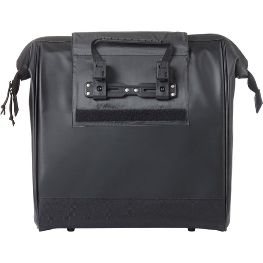 Basil fietsshopper grand tarpaulin mik 23l 12 x 34 x 35 cm - zwart