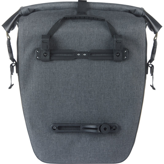 Basil tas navigator storm enkel medium grijs 12-15l