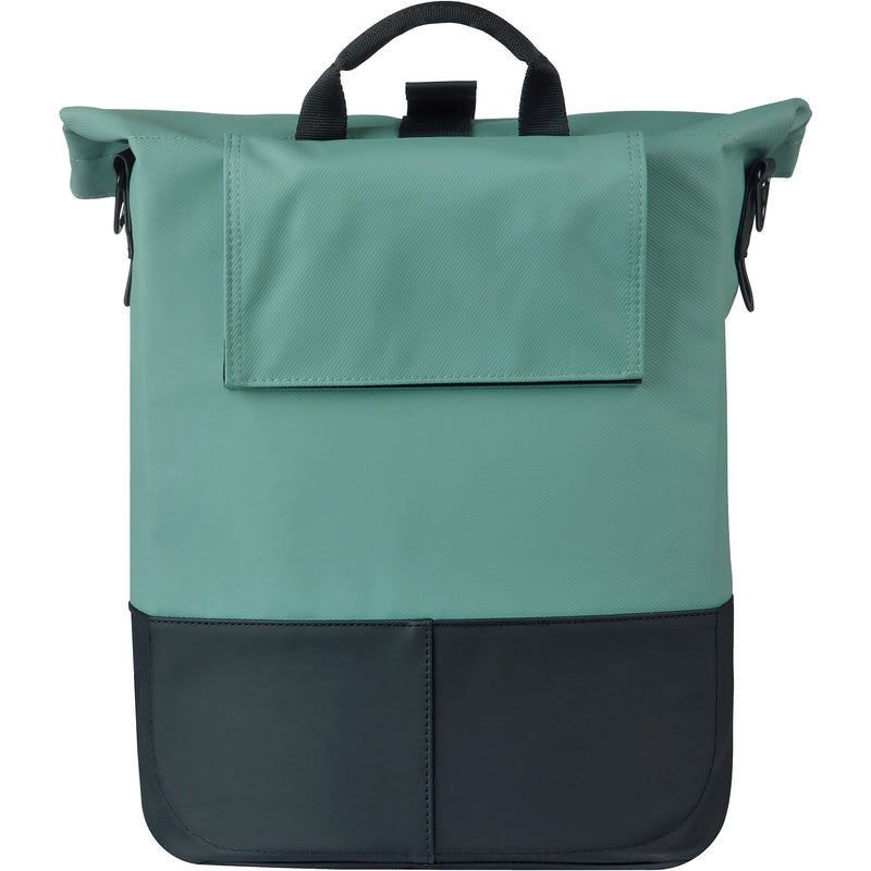 Afbeelding laden in galerijviewer, Basil cove shopper mik 14-16l 14 x 29 x 36 cm - groen zwart
