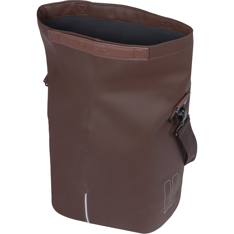 Afbeelding laden in galerijviewer, Basil fietsshopper city mik 14-16l 11 x 29 x 36 cm - bruin
