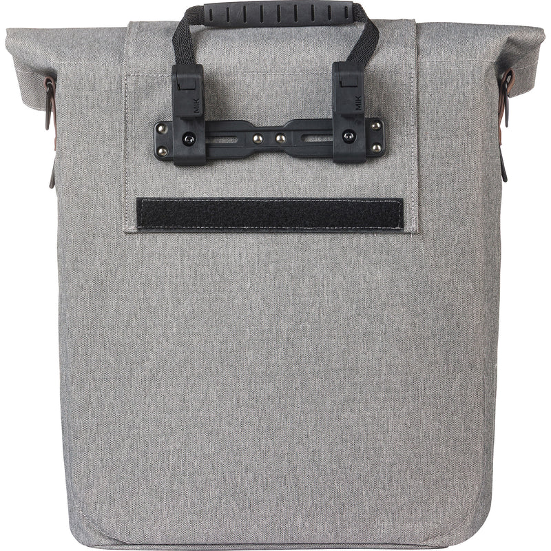 Afbeelding laden in galerijviewer, Basil fietsshopper city mik hooks 14-16l 13 x 29 x 31 cm - grijs
