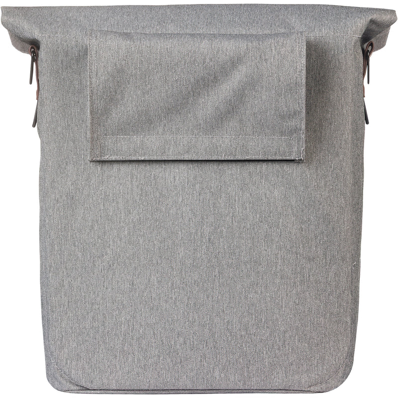 Afbeelding laden in galerijviewer, Basil fietsshopper city mik hooks 14-16l 13 x 29 x 31 cm - grijs

