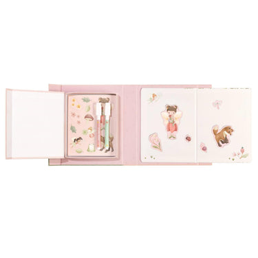 Little dutch magneetset rosa fairy garden - complete set - cadeautip - creatief speelgoed