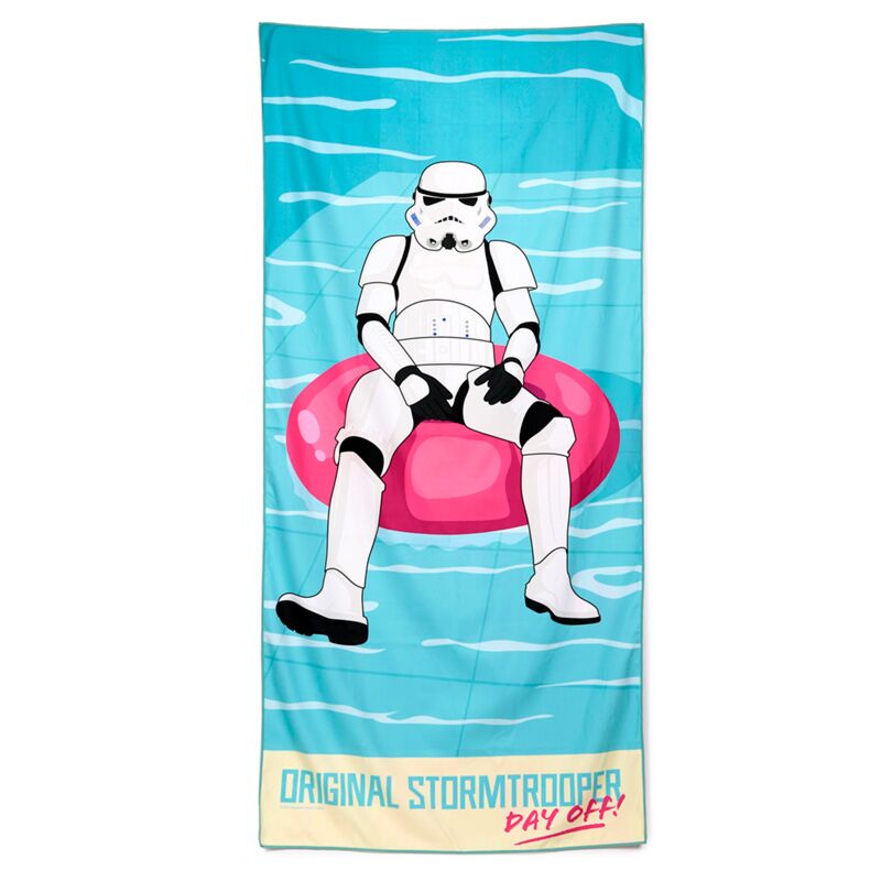 Afbeelding laden in galerijviewer, The original stormtrooper pool day microvezel strandhanddoek
