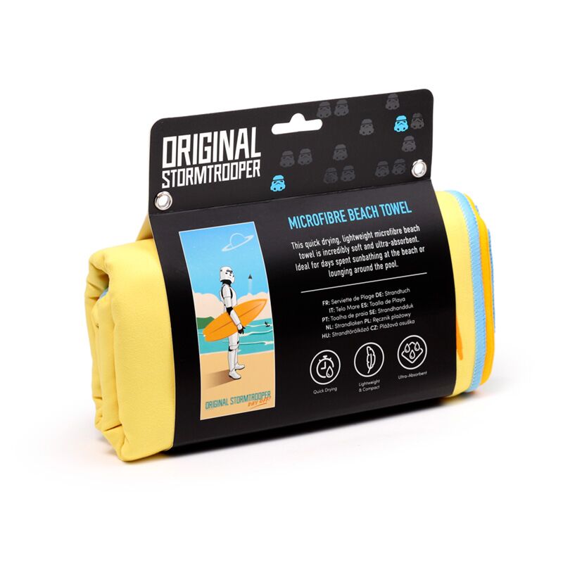 Afbeelding laden in galerijviewer, The original stormtrooper surf day microvezel strandhanddoek
