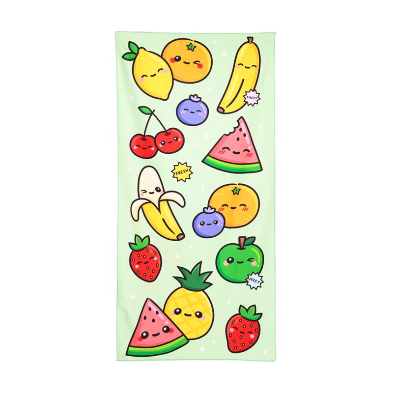 Afbeelding laden in galerijviewer, Foodiemals watermeloen zomerfruit microvezel strandhanddoek
