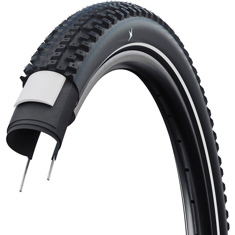 Afbeelding laden in galerijviewer, Schwalbe benelux b.v. schwalbe draadband advancer hybrid 60-622 zwart +r
