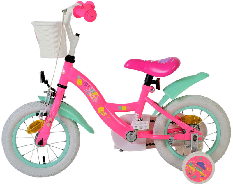 Afbeelding laden in galerijviewer, Volare barbie kinderfiets - meisjes - 12 inch - roze
