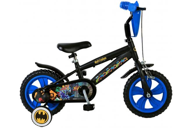 Afbeelding laden in galerijviewer, Batman Kinderfiets - Jongens - 12 inch - Zwart
