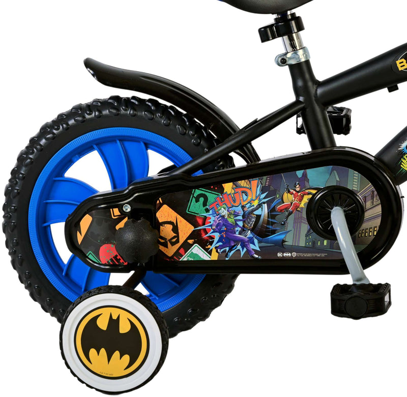 Afbeelding laden in galerijviewer, Batman Kinderfiets - Jongens - 12 inch - Zwart
