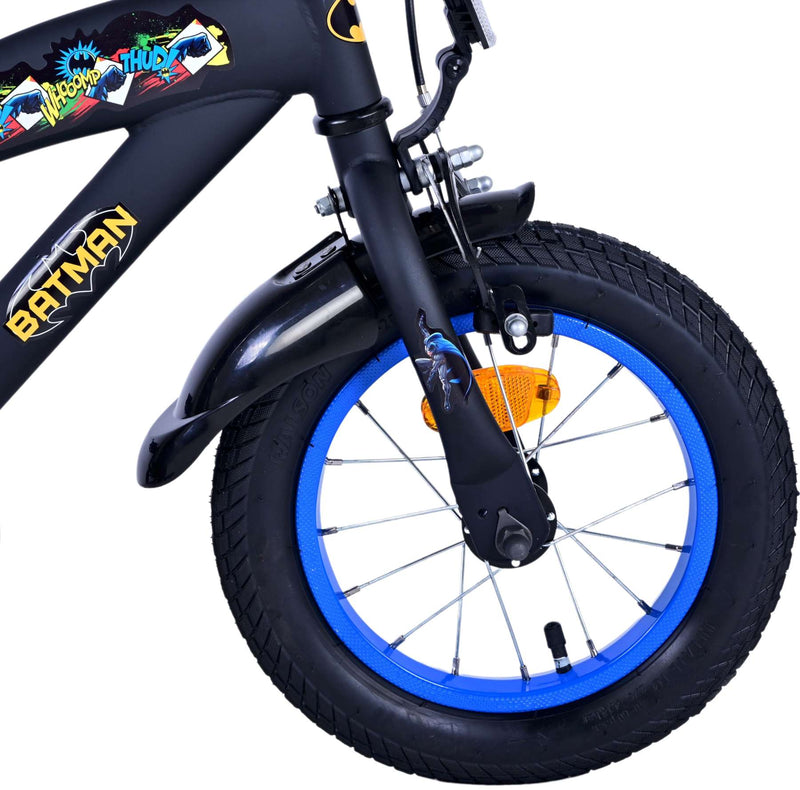 Afbeelding laden in galerijviewer, Batman kinderfiets - jongens - 12 inch - zwart
