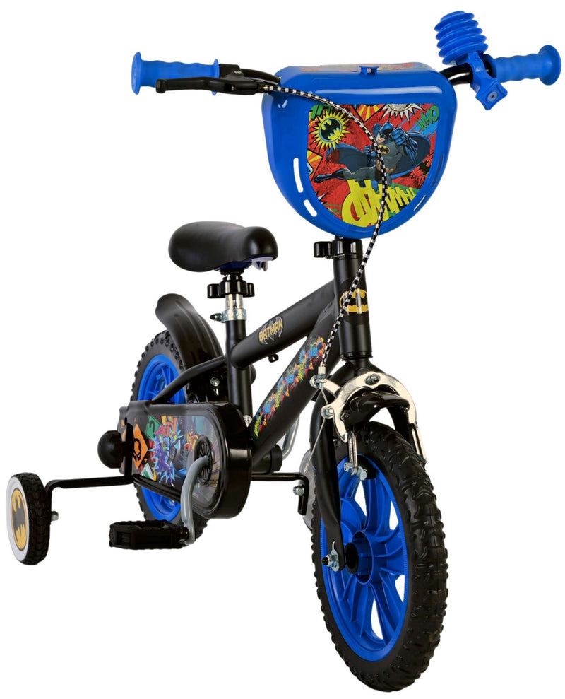 Afbeelding laden in galerijviewer, Batman Kinderfiets - Jongens - 12 inch - Zwart
