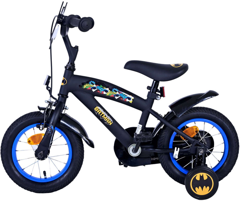 Afbeelding laden in galerijviewer, Batman kinderfiets - jongens - 12 inch - zwart
