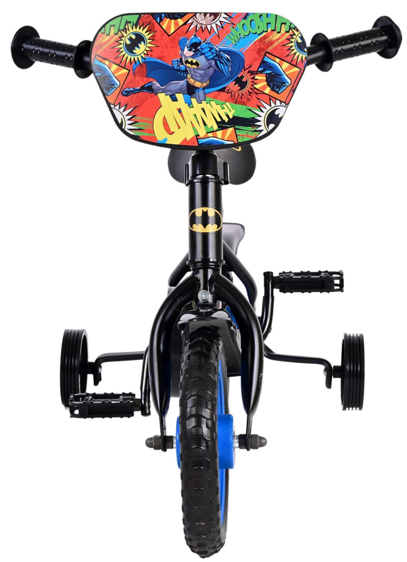 Afbeelding laden in galerijviewer, Batman Kinderfiets Jongens 10 inch Zwart Doortrapper
