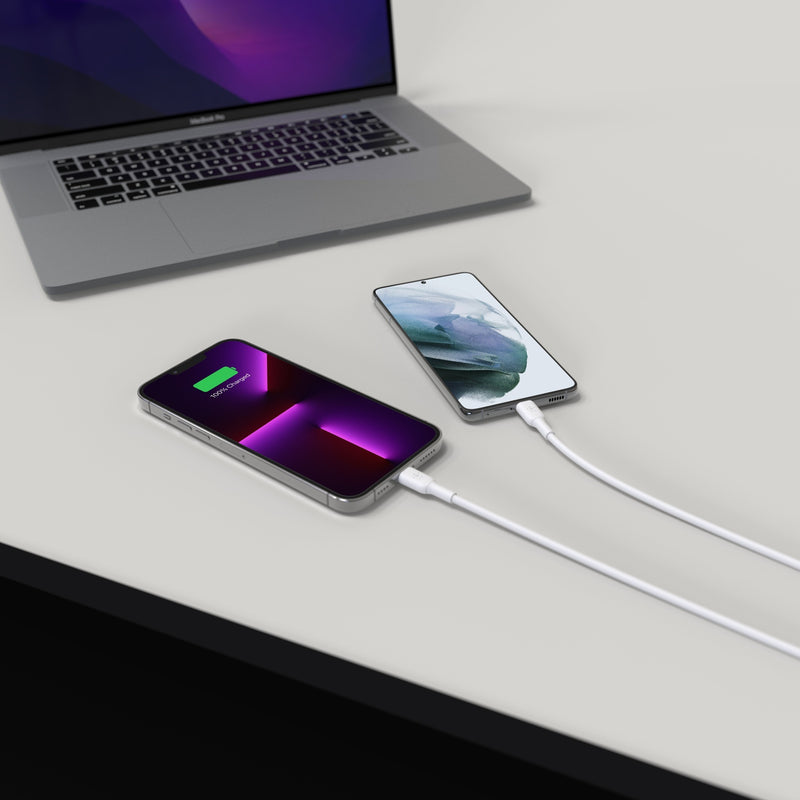 Afbeelding laden in galerijviewer, Belkin BoostCharge 2-poorts USB-C GaN-wandlader met P
