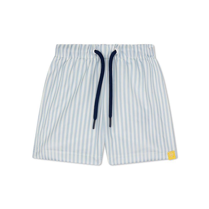 Afbeelding laden in galerijviewer, Blue stripes | blauw witte uv zwemboxer jongens
